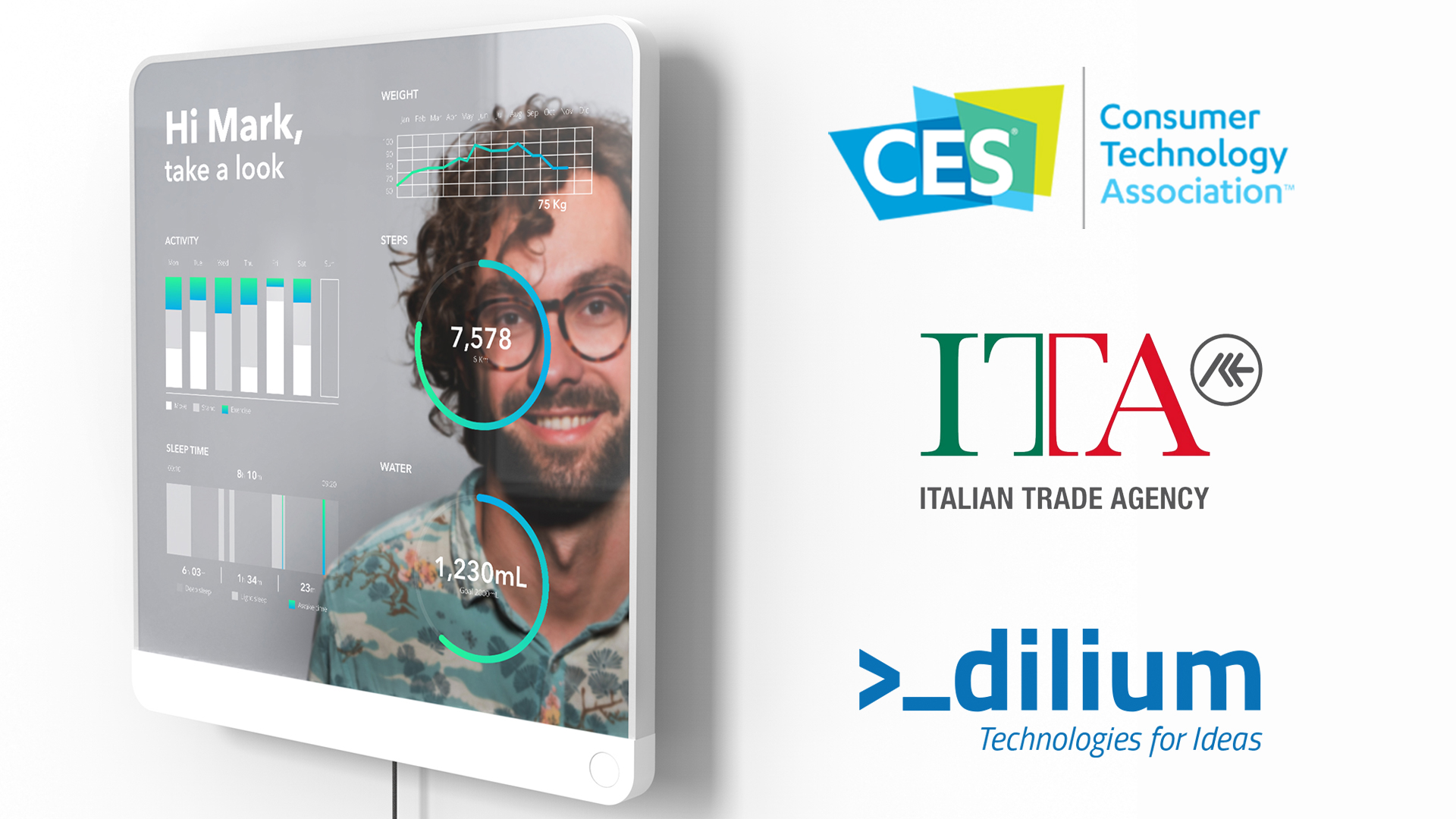 Dilium presenterà al CES 2021 uno Smart Mirror che si prende cura della tua salute