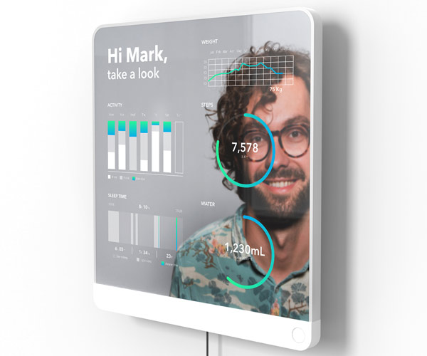 Dilium presents the Smart Mirror Leyer at CES 2021