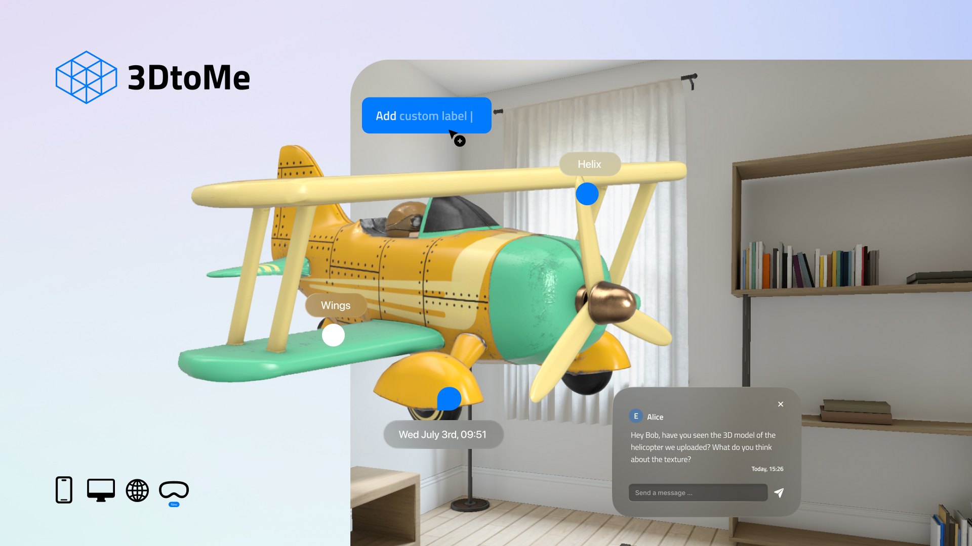 3DtoMe App Now Available on Apple Vision Pro!