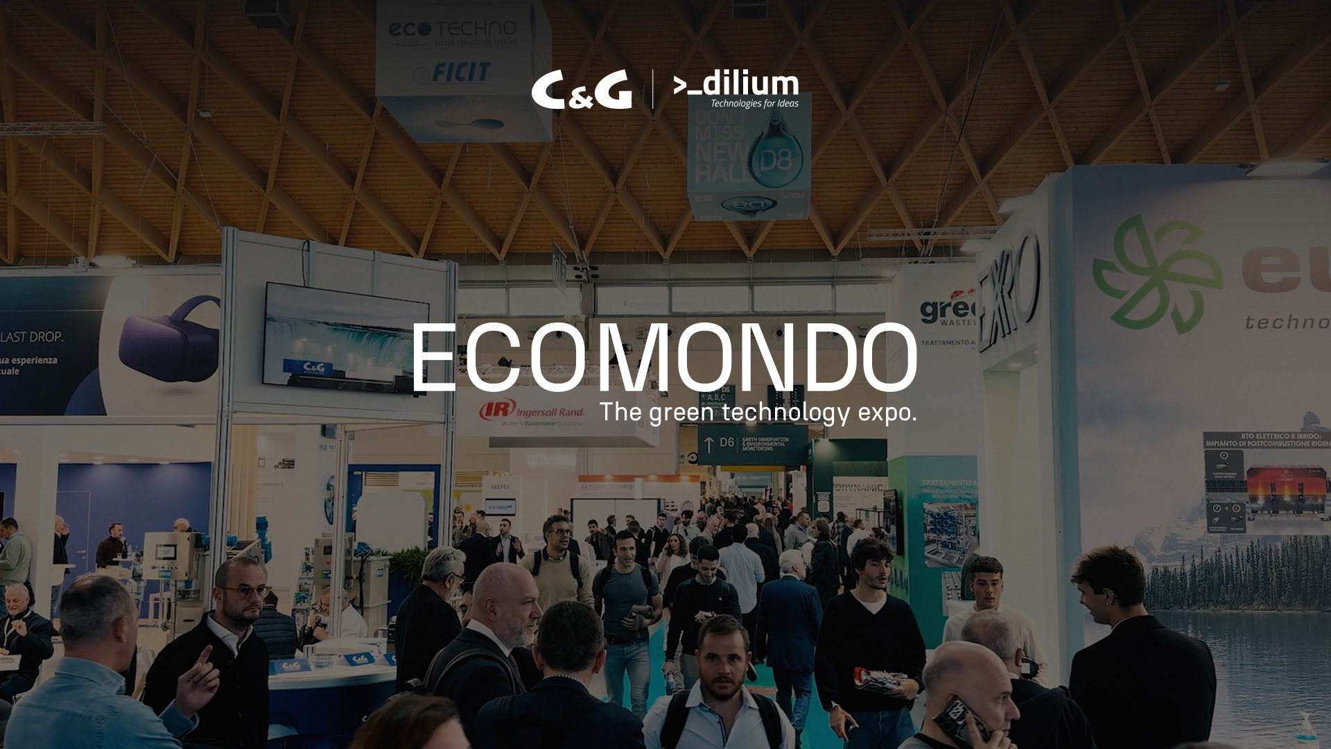 dilium porta lo Spatial Computing a Ecomondo 2025 insieme a C&G Depurazione Industriale per un’innovazione sostenibile